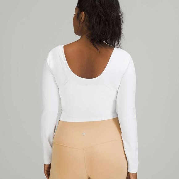 Lululemon Align white long sleeve - Picture 4 of 7